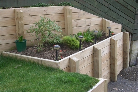 Timber Retaining Walls